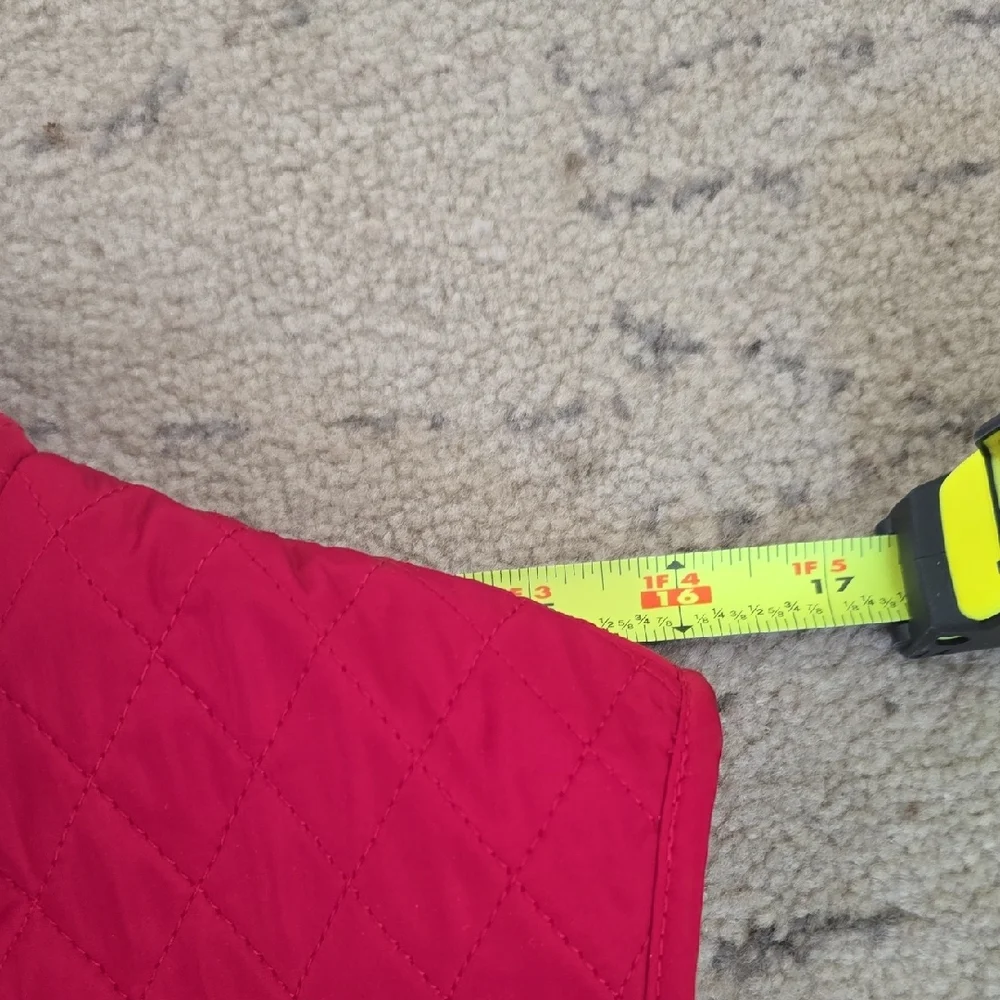 Talbots Vest Women's  Button Front Top Fleece Lined Casual Outdoors, M, Preowned - Picture 6 of 13